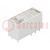 Relay: electromagnetic; DPDT; Ucoil: 110VAC; 8A; 8A/250VAC; PCB