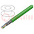 Wire: data transmission; HELUKAT® 200S,SF/UTP; 4x1x24AWG; green