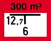 Modellbeispiel: Hinweisschild auf eine Entnahmestelle eines Löschwasserbehälters (Art. 11.2684)