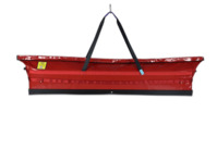 180 Litre V-Flap Lifting Bag - hard tray-purple wear sleeves - red