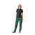 Planam Bundhose Norit grün-schwarz Arbeitshose speziell für Damen, Größen: 34 - Version: 44 - Größe: 44