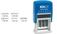 COLOP Datumstempel Mini Dater S160 L3 "GEBUCHT" (62518075)