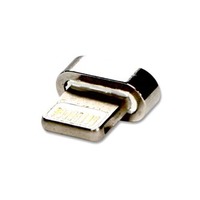 USB końcówka, Apple Lightning M - połączenie magnetyczne, srebrna, redukcja do kabla magnetycznego 59257