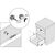 Skizze zu BLUM TANDEMBOX antaro fogantyú/hordozható belső fiók, műanyag szürke RAL9006