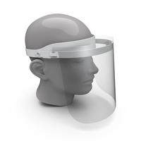 Artikelbild Face visor "Protection", white/transparent