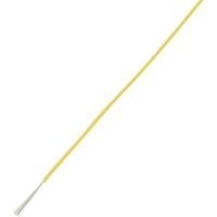 TRU COMPONENTS 1566843 CAVO PER CABLAGGI LIY 1 X 1.50 MM² GIALLO 10 M