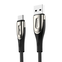 JOYROOM CÂBLE USB VERS USB-C SHARP S-M411-2.4A, 3M - NOIR S-M411 TYPE-C 3M