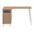 Werkpost Nook met opberging eik/wit