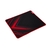 Marvo G49 Gaming Mouse Pad Large 450x400x3mm Soft Microfiber Surface for speed and control with Non-Slip Rubber Base and Stitched Edges Black and Red