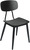 Stuhl Scola; 55x50x83 cm (BxTxH); Sitz schwarz, Gestell schwarz; 2 Stk/Pck