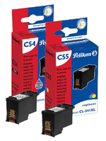 Pelikan 4950650 ink cartridge 2 pc(s) Compatible Black, Cyan, Magenta, Yellow