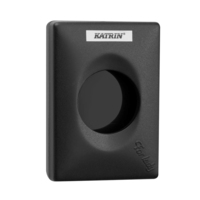 Katrin 92247 toiletpapierhouder Zwart Acrylonitrielbutadieenstyreen (ABS), Kunststof Toiletpapierdispenser (bulk)