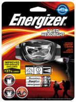 Energizer Headlight 3 LED Schwarz Stirnband-Taschenlampe