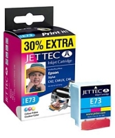 Jet Tec E73 Colour Inkjet Cartridge cartuccia d'inchiostro Ciano, Magenta, Giallo