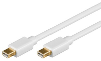 Goobay MMK 643-300 3 m mini DisplayPort Bianco