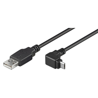 Goobay 45343 USB Kabel 1,8 m USB 2.0 USB A Micro-USB B Schwarz