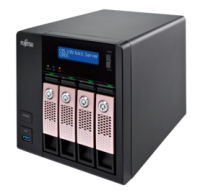 Fujitsu CELVIN NAS Q805 Tower Ethernet/LAN csatlakozás Fekete J1900