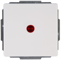 Kopp 601692088 interrupteur d'éclairage Rouge, Blanc