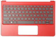 HP 814720-171 laptop reserve-onderdeel Behuizingsvoet + toetsenbord