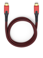 OEHLBACH Evolution CC USB kábel 1 M USB 3.2 Gen 2 (3.1 Gen 2) USB C Fekete, Vörös