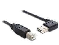 DeLOCK 85167 USB kábel 0,5 M USB 2.0 USB A USB B Fekete