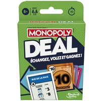 Monopoly Deal 15 min Kartenspiel Wirtschaftliche Simulation