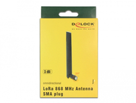 DeLOCK LoRa Netzwerk-Antenne Omnidirektionale Antenne SMA 3 dBi