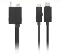 Lenovo 4X90U90616 USB grafische adapter Zwart