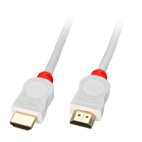 Lindy 41412 cavo HDMI 2 m HDMI tipo A (Standard) Rosso, Bianco