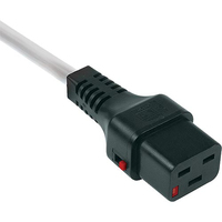 Cablenet 42-3092 tápkábel Fehér 2 M C20 csatlakozó IEC C19