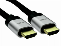 Cables Direct CDLHD8K-03SLV HDMI cable 3 m HDMI Type A (Standard) 2 x HDMI Type A (Standard) Black, Silver