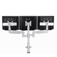 Ergo CMS2977S monitor mount / stand 68.6 cm (27") Clamp Silver