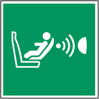 Brady PIC E014-100X100-PP-CRD/1 safety sign Veiligheidsbord 1 stuk(s)