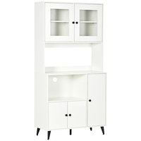 Homcom 835-685V00WT kitchen/dining storage cabinet