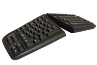 BakkerElkhuizen Goldtouch Adjustable V2 Tastatur USB + PS/2 QWERTY UK Englisch Schwarz
