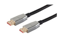 S-Conn BS20-20255 DisplayPort kabel 2,5 m Zwart