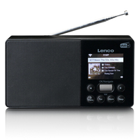 Lenco PIR-510BK Radio Tragbar Analog & Digital Schwarz
