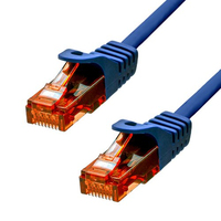 ProXtend CAT6 U/UTP CU LSZH Ethernet Cable Blue 25CM
