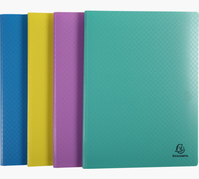 Exacompta 88390E folder Polypropylene (PP) Blue, Fuchsia, Turquoise, Yellow A4