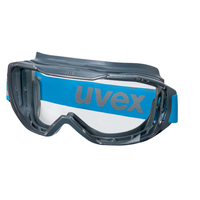 Uvex 9320415 Schutzbrille/Sicherheitsbrille Schwarz, Blau