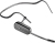 POLY CS540 Headset Vezeték nélküli Fülre akasztható, Fejpánt, Hallójárati, Nyakpánt Iroda/telefonos ügyfélközpont
