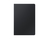 Samsung EF-DX715BBGGDE toetsenbord voor mobiel apparaat Zwart Pogo Pin QWERTZ Duits