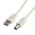 ITB USB 2.0 A/B M/M 3m cavo USB USB A USB B Bianco