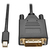Tripp Lite P586-003-DVI-V2 adaptador de cable de vídeo 0,91 m Mini DisplayPort DVI-D DL Negro