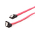 Gembird CC-SATAM-DATA90 cable de SATA 0,5 m Negro, Rojo