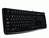 Logitech K120 Corded Keyboard Tastatur USB QWERTZ Ungarisch Schwarz