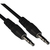VCOM CV201-3.0 kabel audio 3 m 3.5mm Czarny