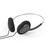 Nedis HPWD1101BK hoofdtelefoon/headset Zwart