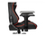 MSI MAG CH120 Fotel dla gracza Obite siedzisko Czarny, Czerwony