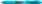 Pentel EnerGel X Stylo à bille retractable avec clip Turquoise